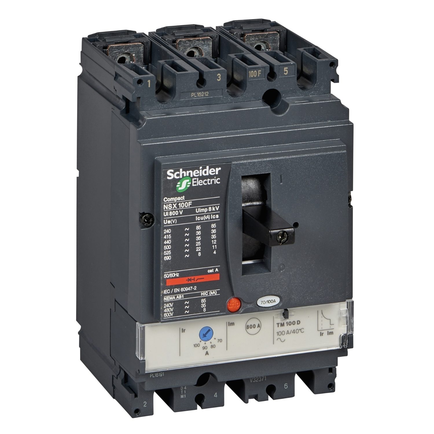 Moulded-Case Circuit Breakers 100 to 630 A