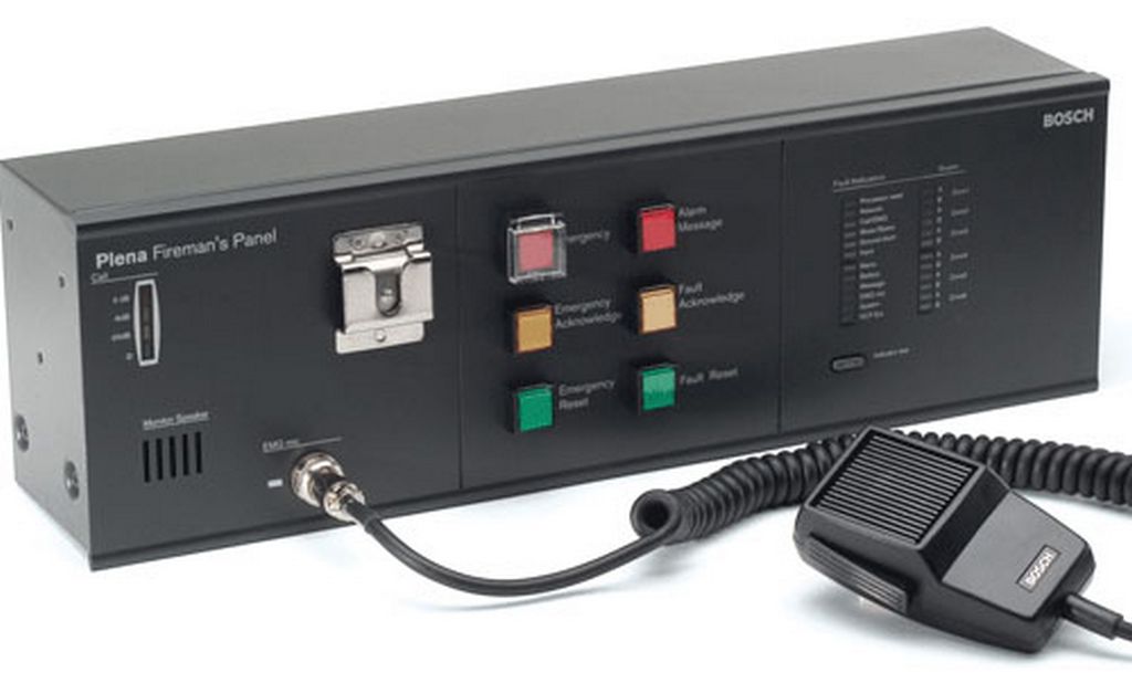 Bosch Plena Voice Alarm and Fire Alarm Integration System